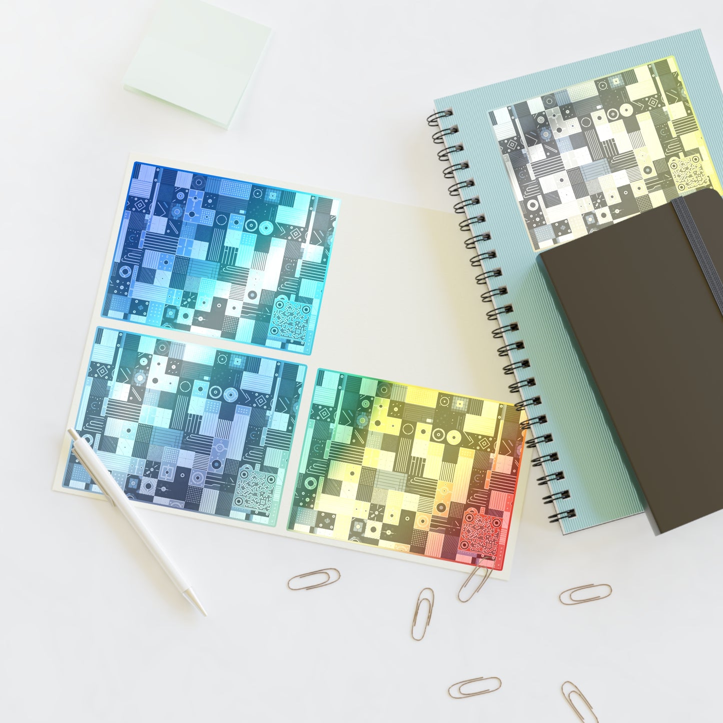 Minimalist Athleisure Minimalist Tech Sticker Sheets - 8404 Design-39