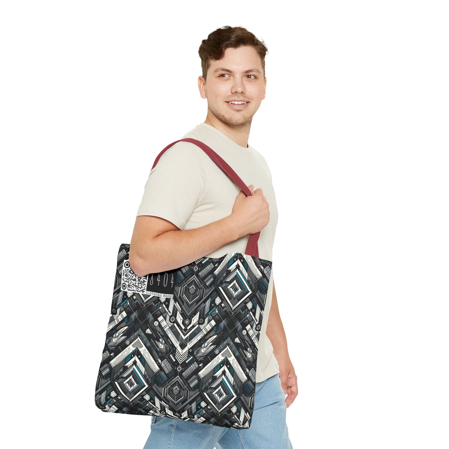 Tech Athletic Fusion Tech-Forward Athletic Tote Bag - 8404 Design-63