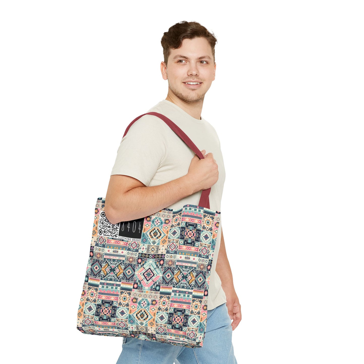 Digital Artisanal Fusion Digital Artisanal Tote Bag - 8404 Design-55
