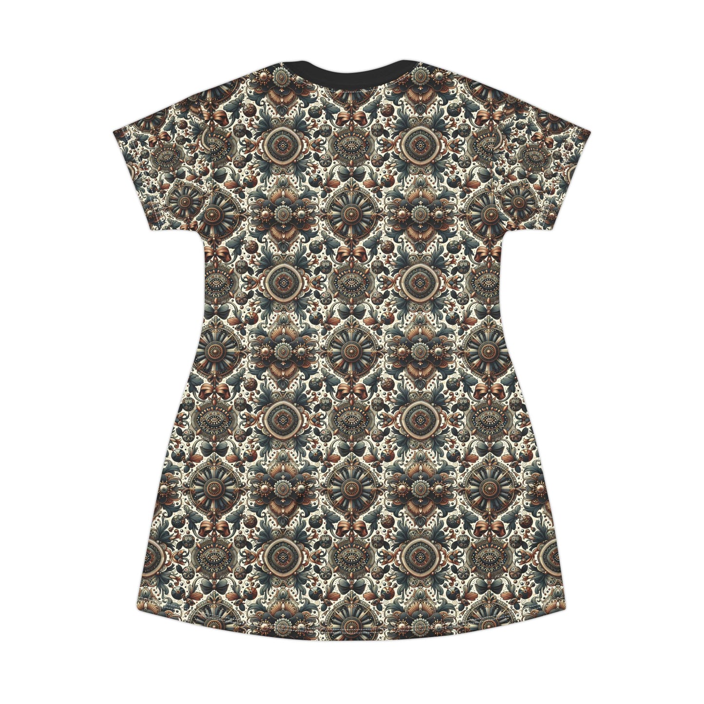 Neo-Dandyism Modern Dandy Streetwear T-Shirt Dress - 8404 Design-51