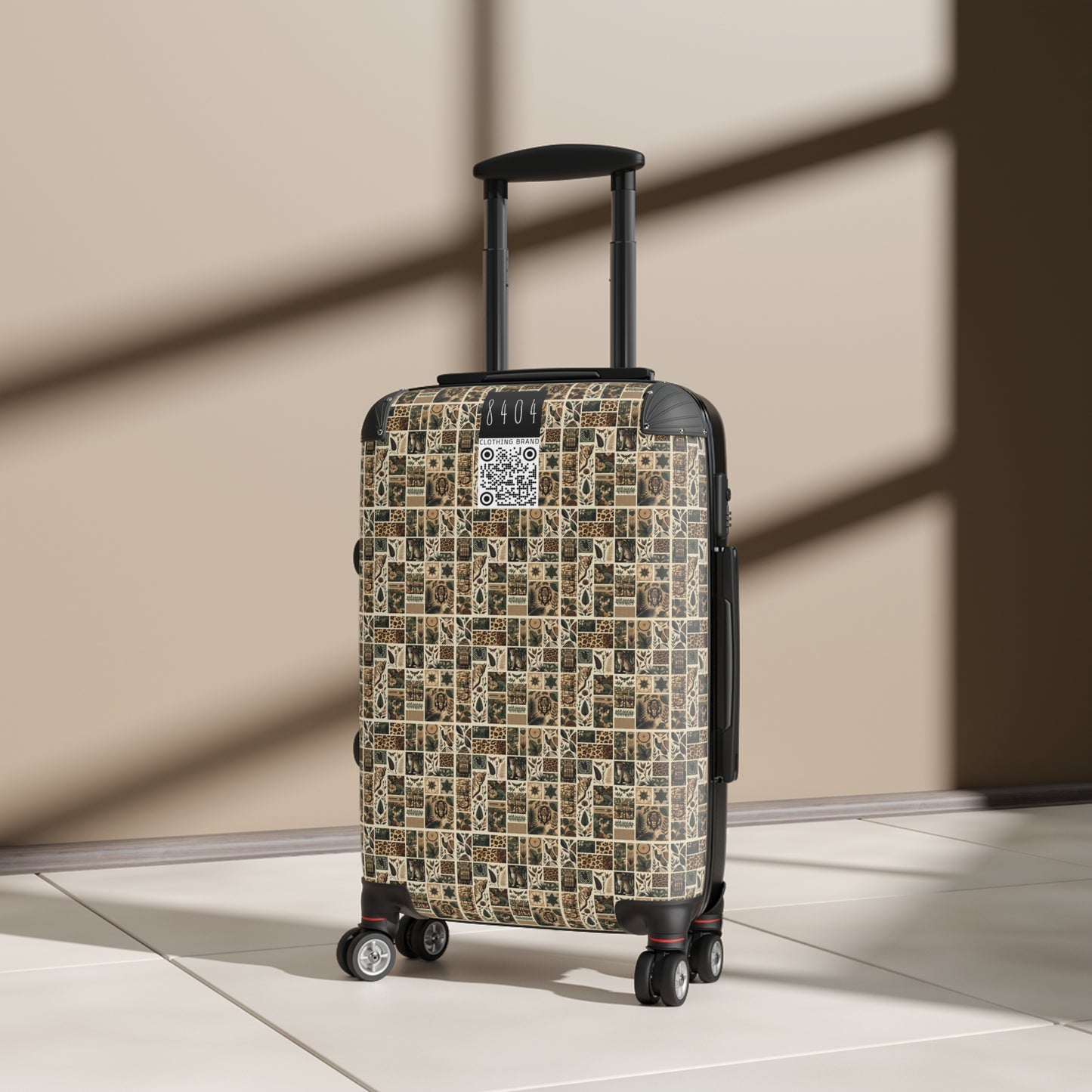 Streetwear Safari Urban Jungle Explorer Suitcase - 8404 Design-51