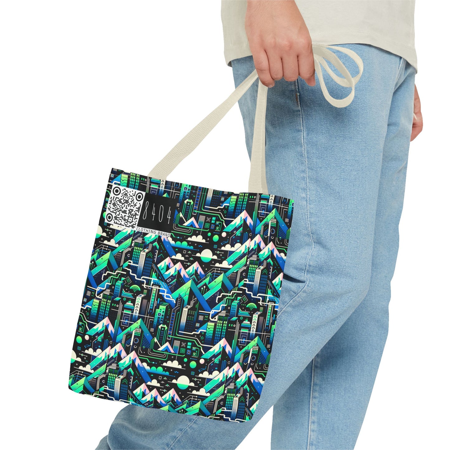 Digital Adventure Graphics Digital Explorer Tote Bag - 8404 Design-55