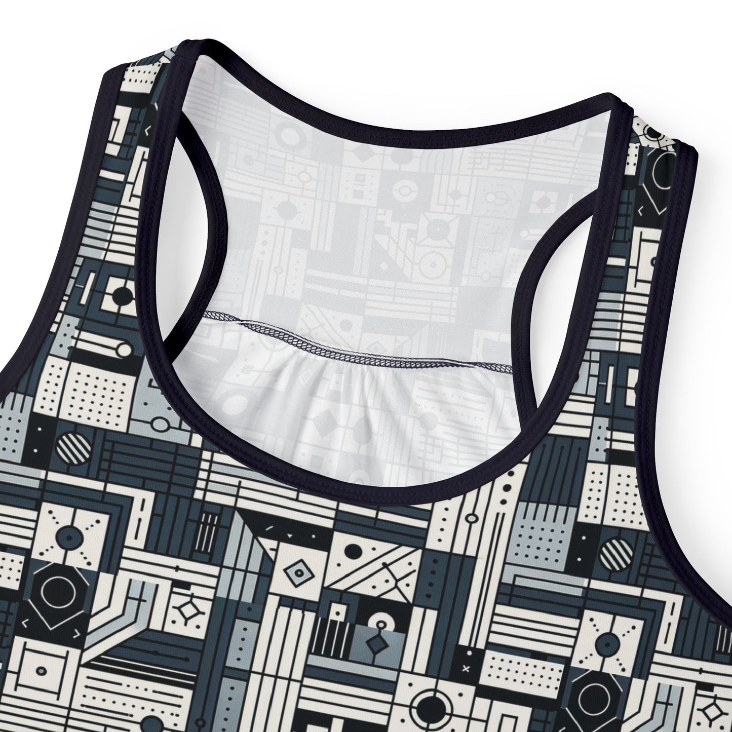 Digital Minimalism Minimalist Tech Women's Tank Top - 8404 Design-49