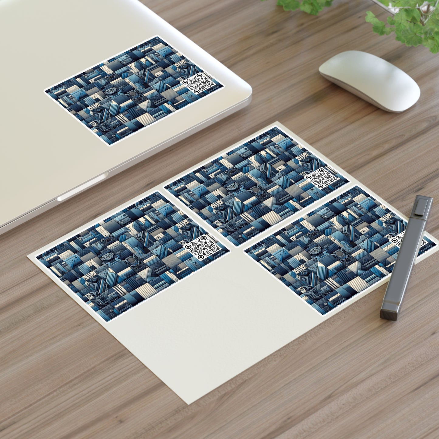Tech-Inspired Utility Tech-Forward Streetwear With Utilitarian Edge Sticker Sheets - 8404 Design-44