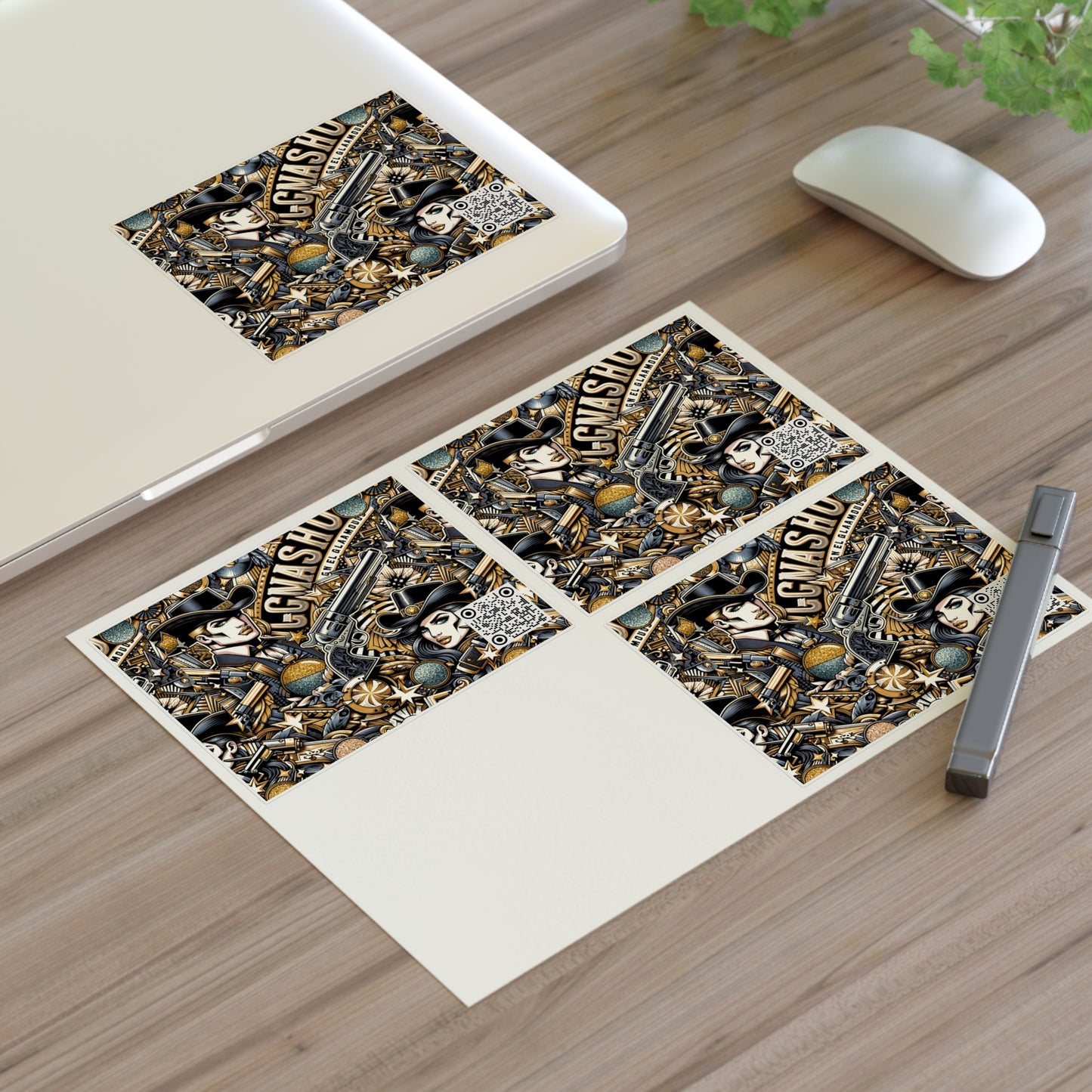 Cowboy Chic Revival Bold Western Glam Sticker Sheets - 8404 Design-46
