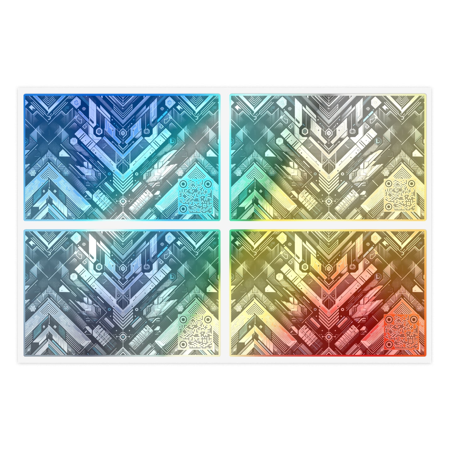 Tech Athletic Fusion Tech-Forward Athletic Sticker Sheets - 8404 Design-63
