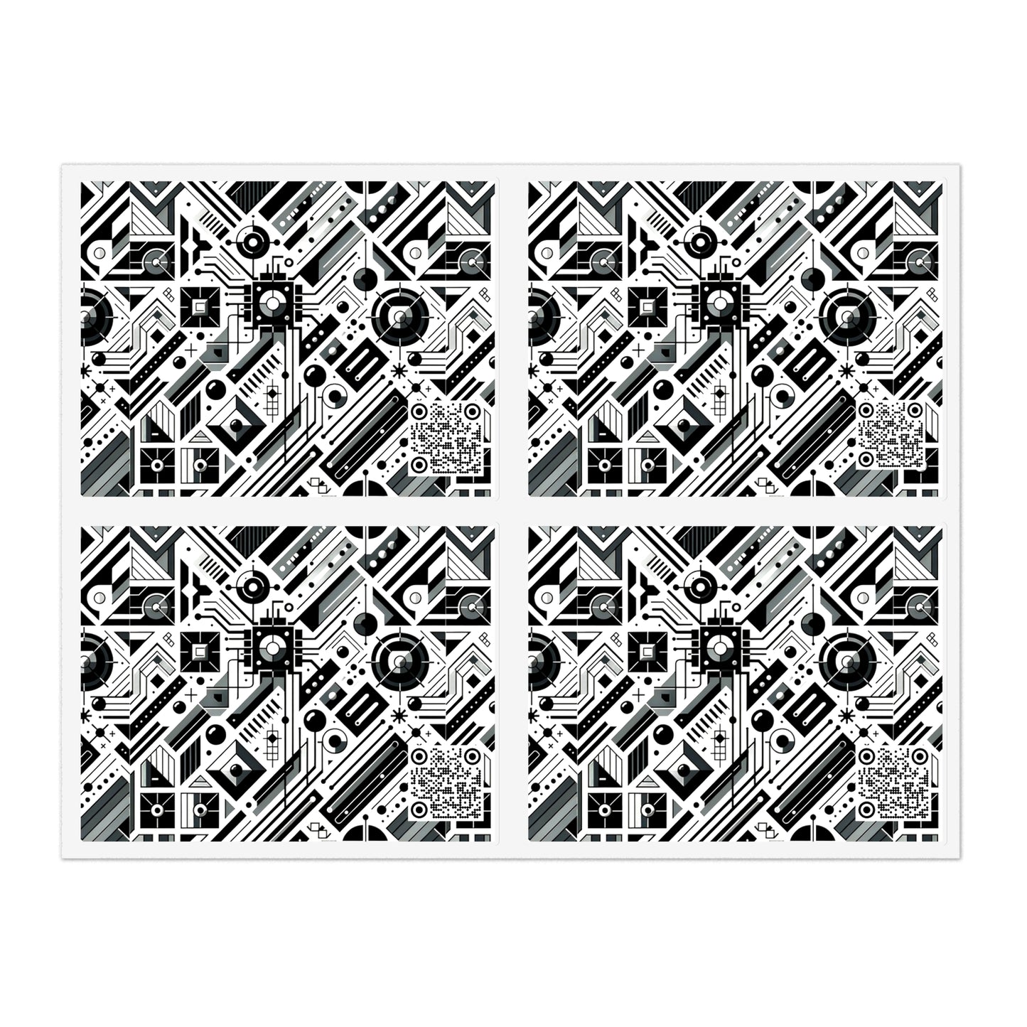 Digital Minimalism Minimalist Tech Sticker Sheets - 8404 Design-62