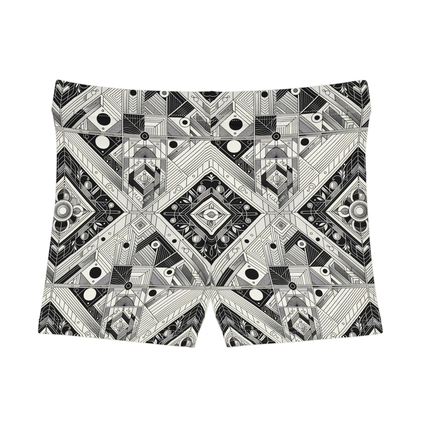 Tech Minimalism Minimalist Tech Women's Shorts - 8404 Design-54