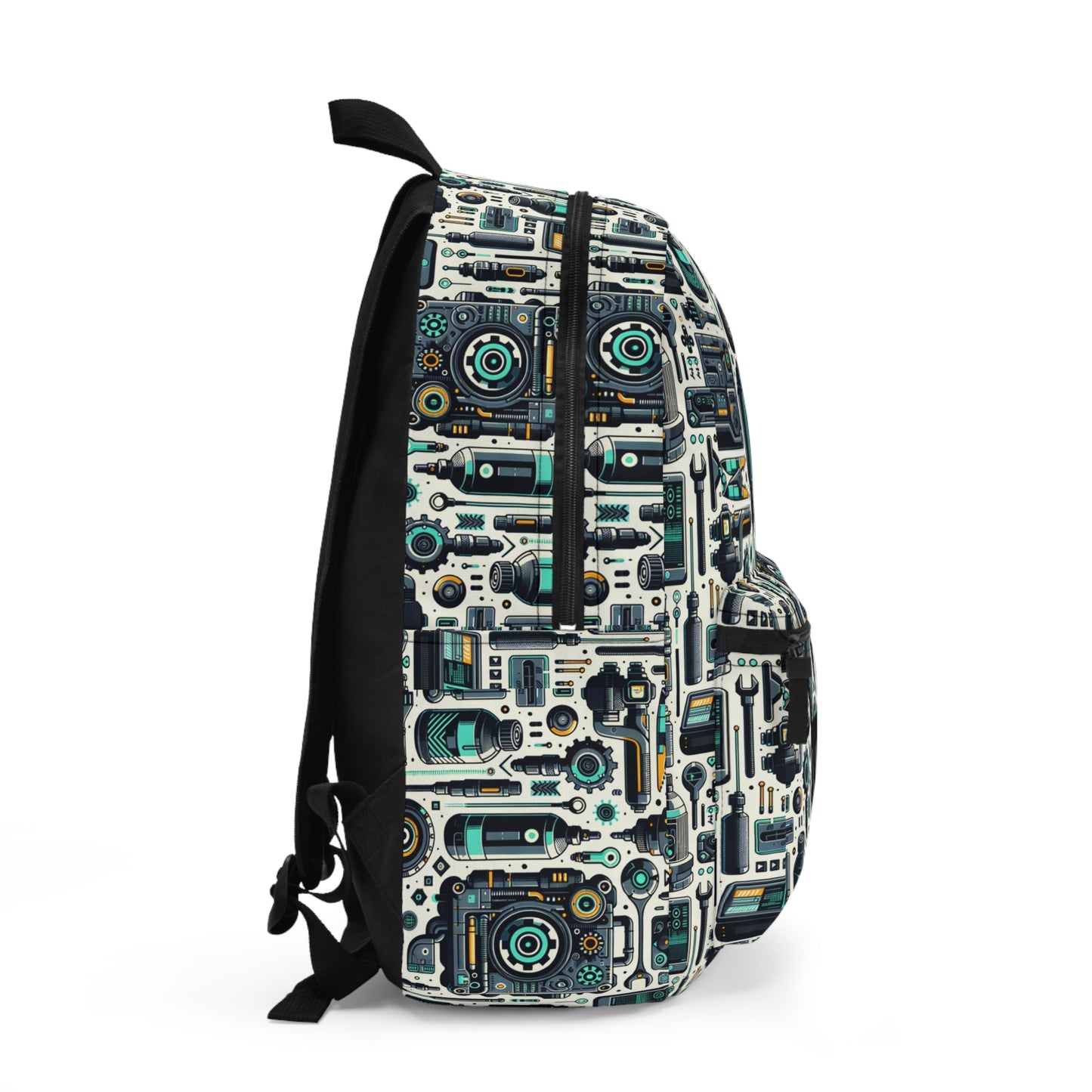 Tech Utility Fusion Modern Tech Streetwear Backpack - 8404 Design-53