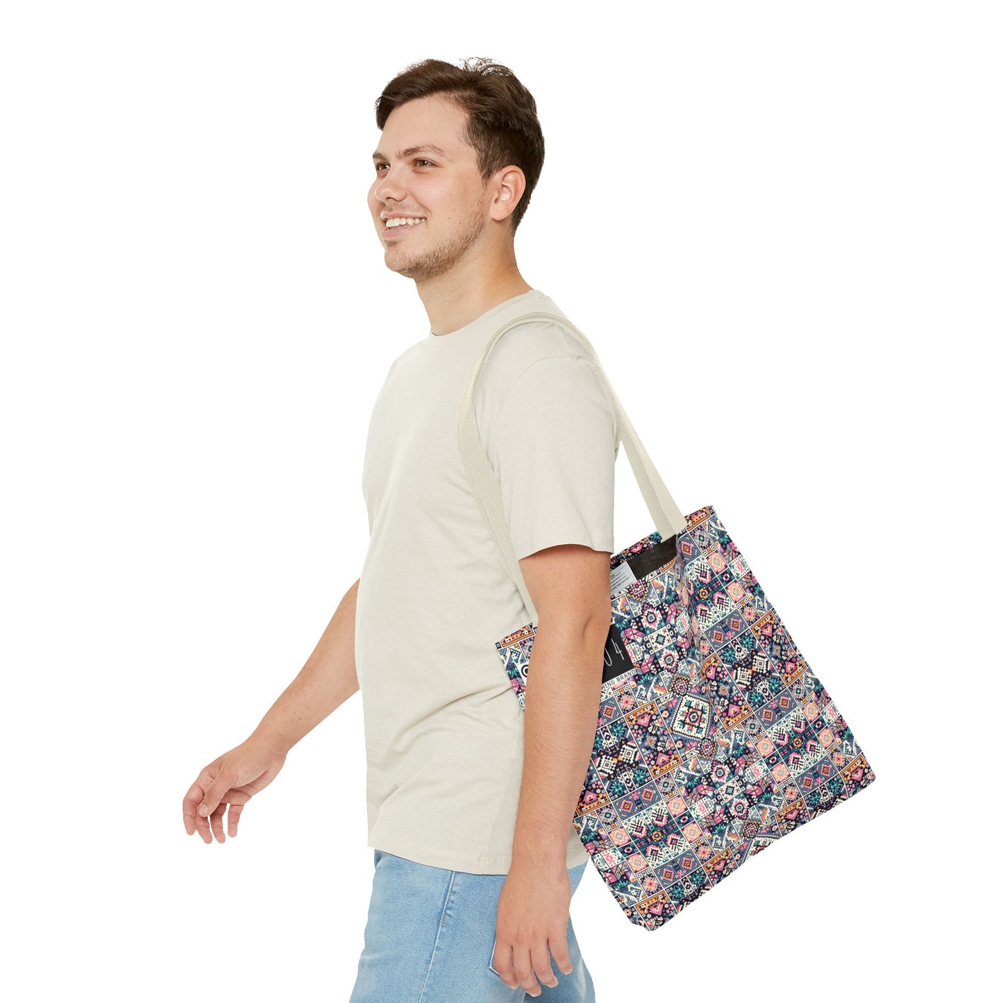 Digital Artisanal Fusion Digital Artisanal Tote Bag - 8404 Design-65