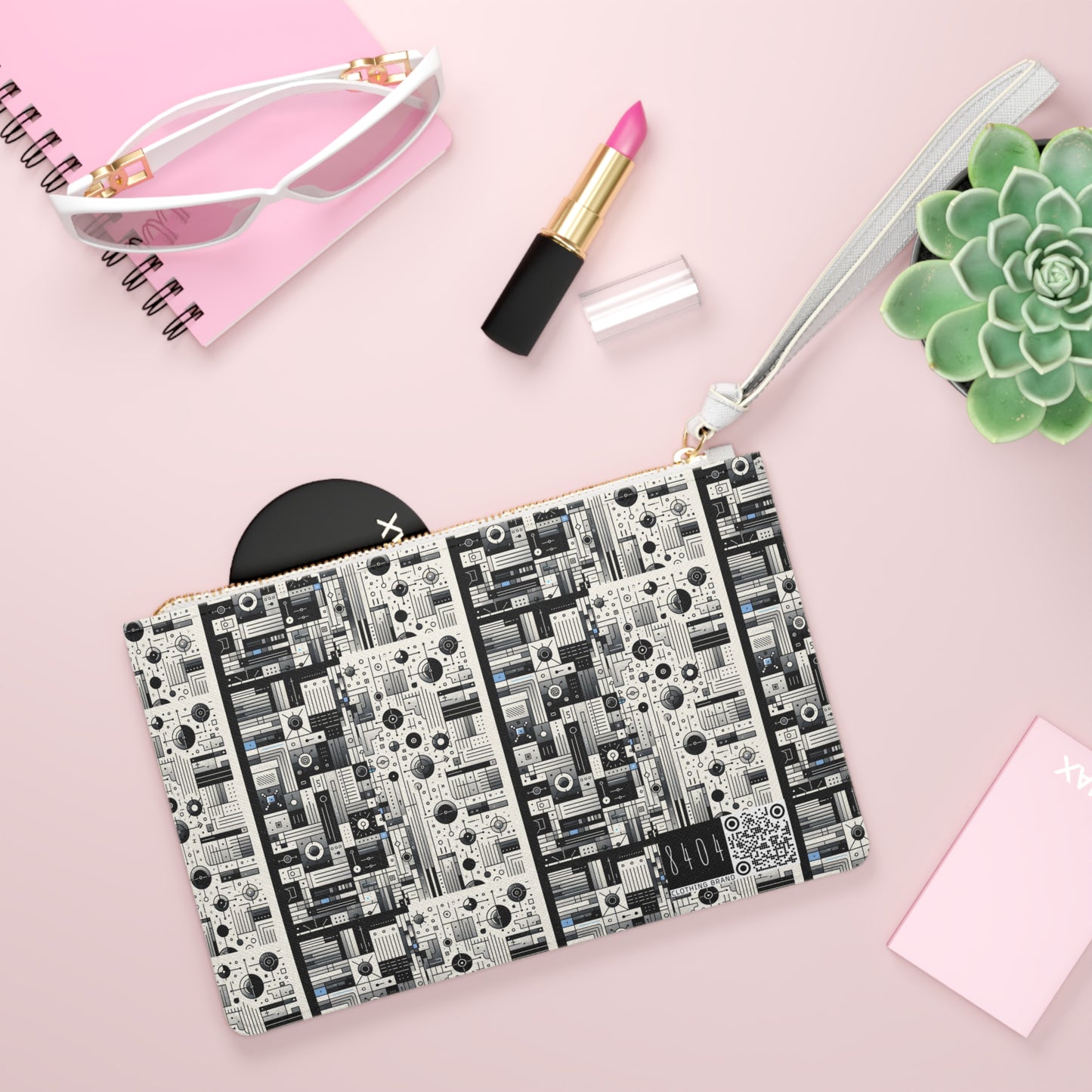 Digital Minimalism Minimalist Tech Clutch Bag - 8404 Design-66