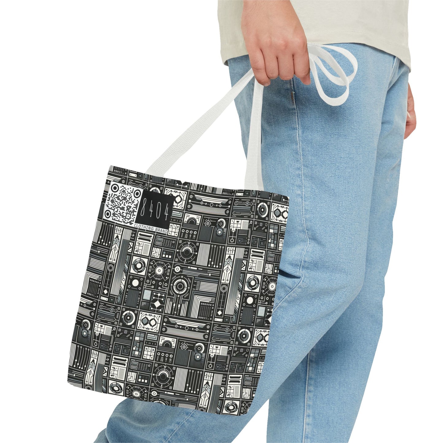Digital Minimalism Minimalist Tech Tote Bag - 8404 Design-62