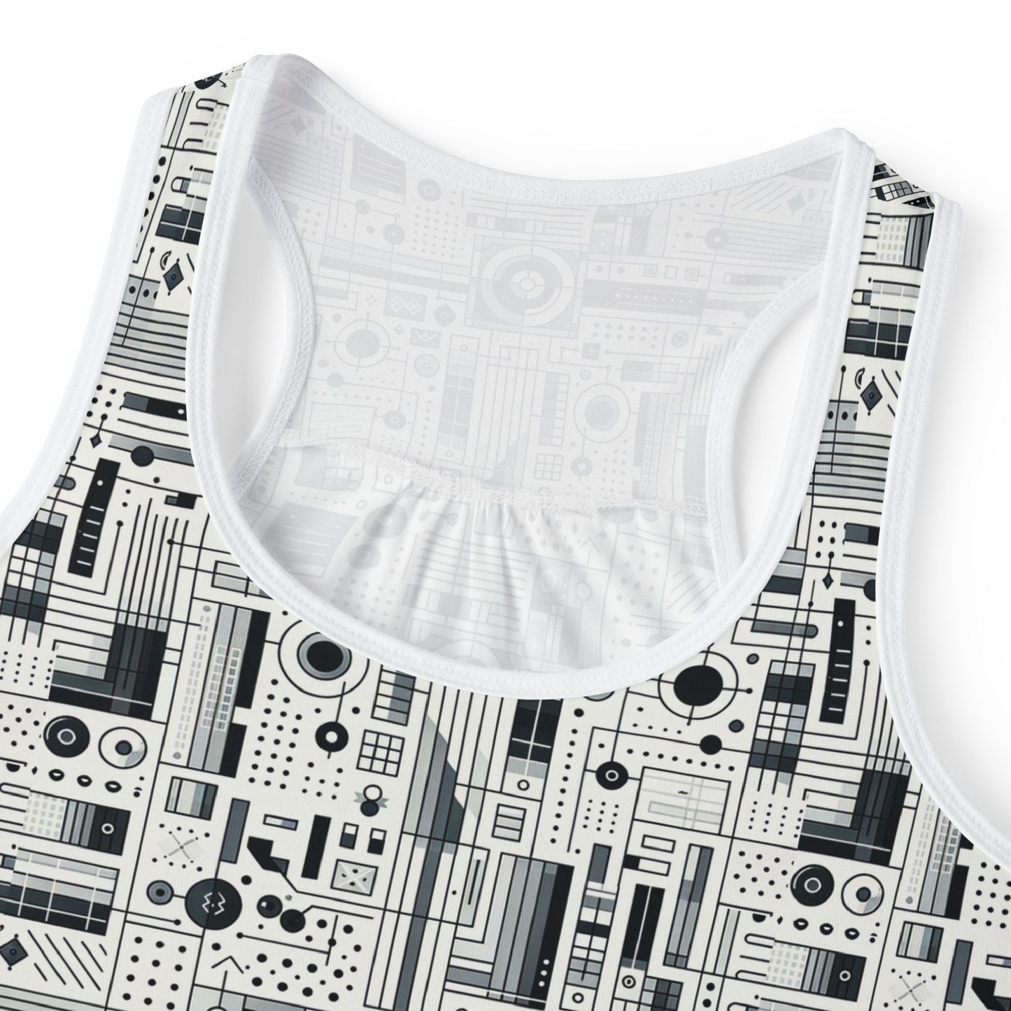 Digital Minimalism Minimalist Tech Women's Tank Top - 8404 Design-53