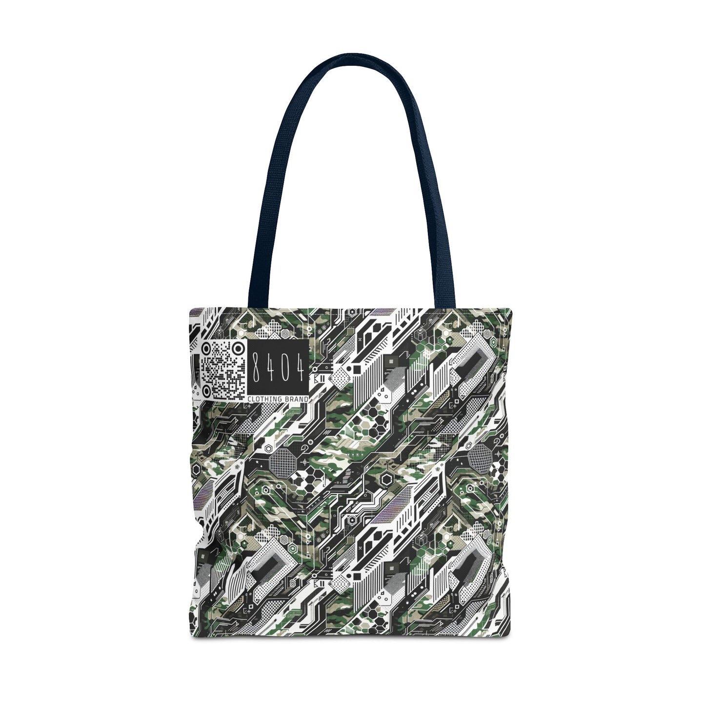 Tech Camo Fusion Tech-Forward Streetwear With a Futuristic Edge Tote Bag - 8404 Design-46