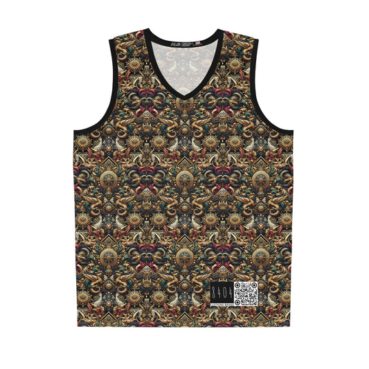 Digital Renaissance Luxurious Streetwear Inspired By Classical Art With a Modern Twist Basketball Jersey - 8404 Design-76