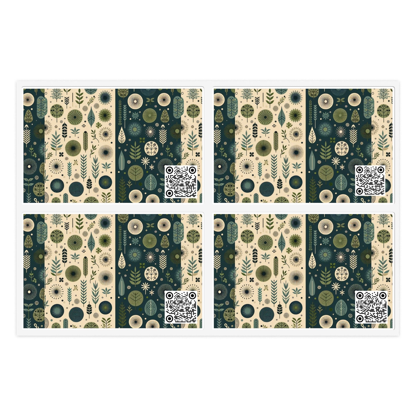 Sustainable Street Utility Sustainable Tech Streetwear Sticker Sheets - 8404 Design-62