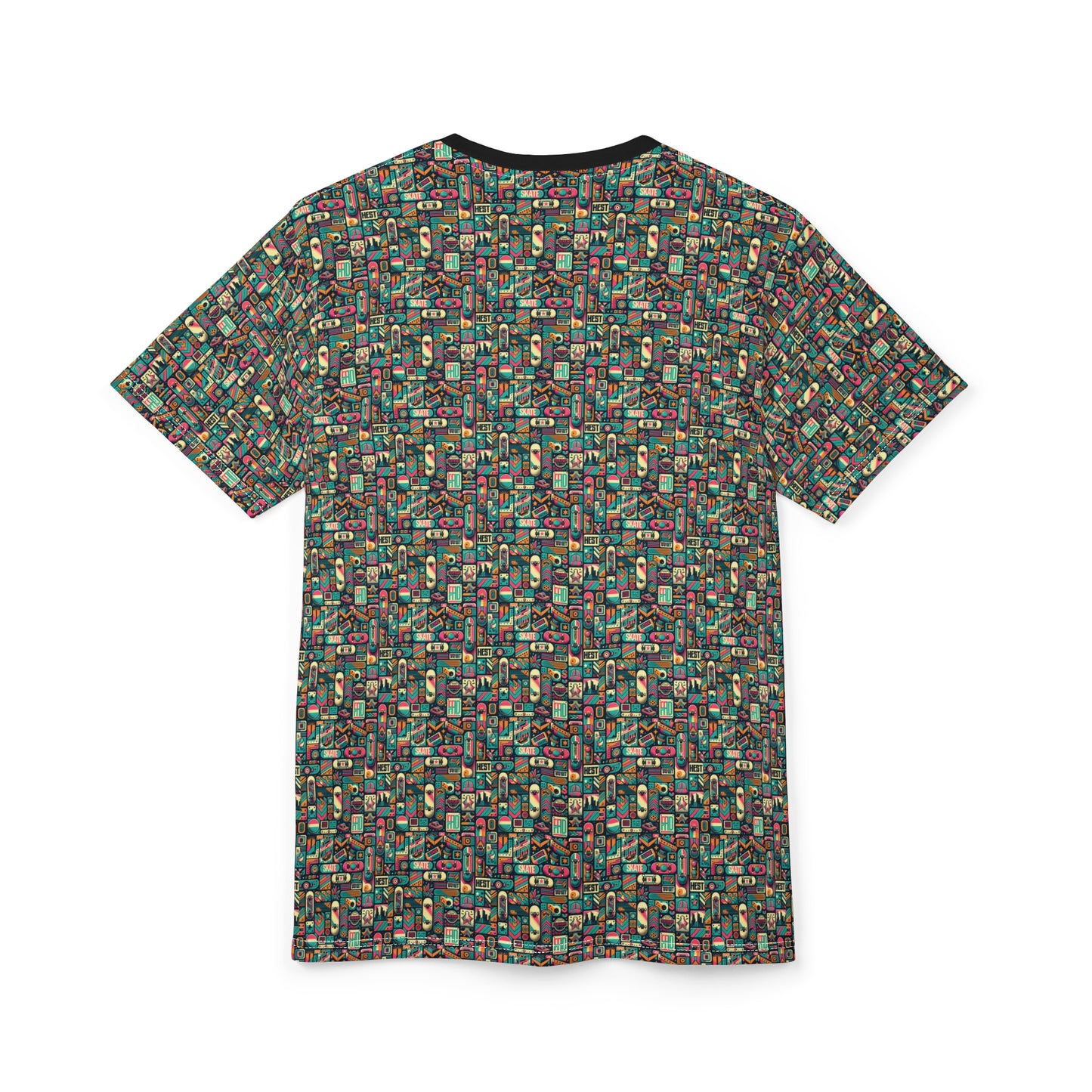 Skate Culture Revival Urban Retro Cool Unisex Cut & Sew Tee - 8404 Design-61