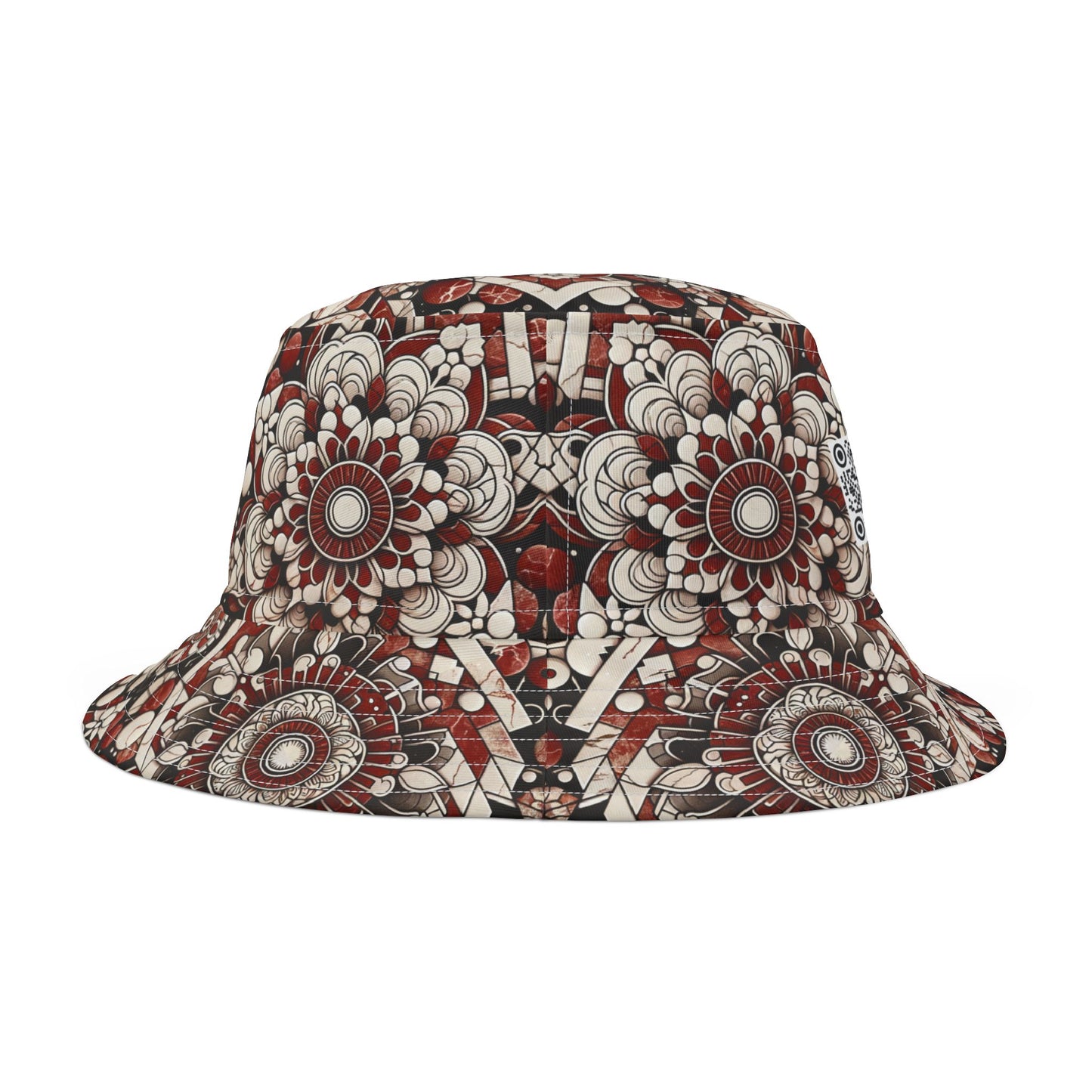Neo Jomon Sculptural Aesthetics Artisanal Streetwear Bucket Hat - 8404 Design-55