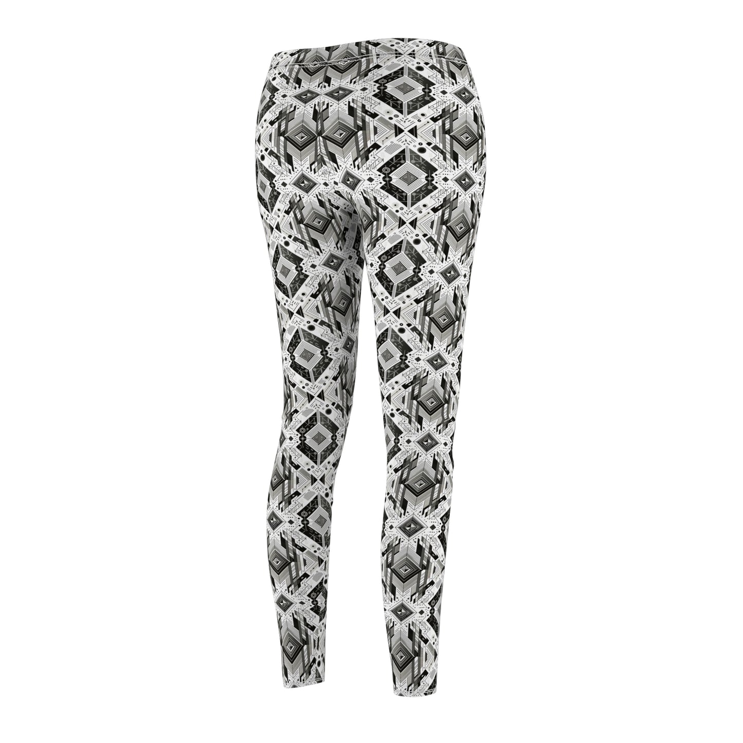 Digital Minimalism Minimalist Tech Women's Cut & Sew Casual Leggings - 8404 Design-51