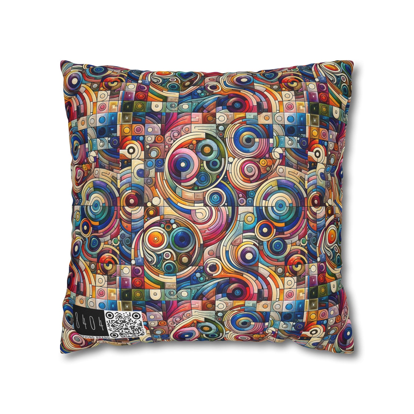 Digital Artistic Expression Artistic Streetwear Spun Polyester Square Pillowcase - 8404 Design-49