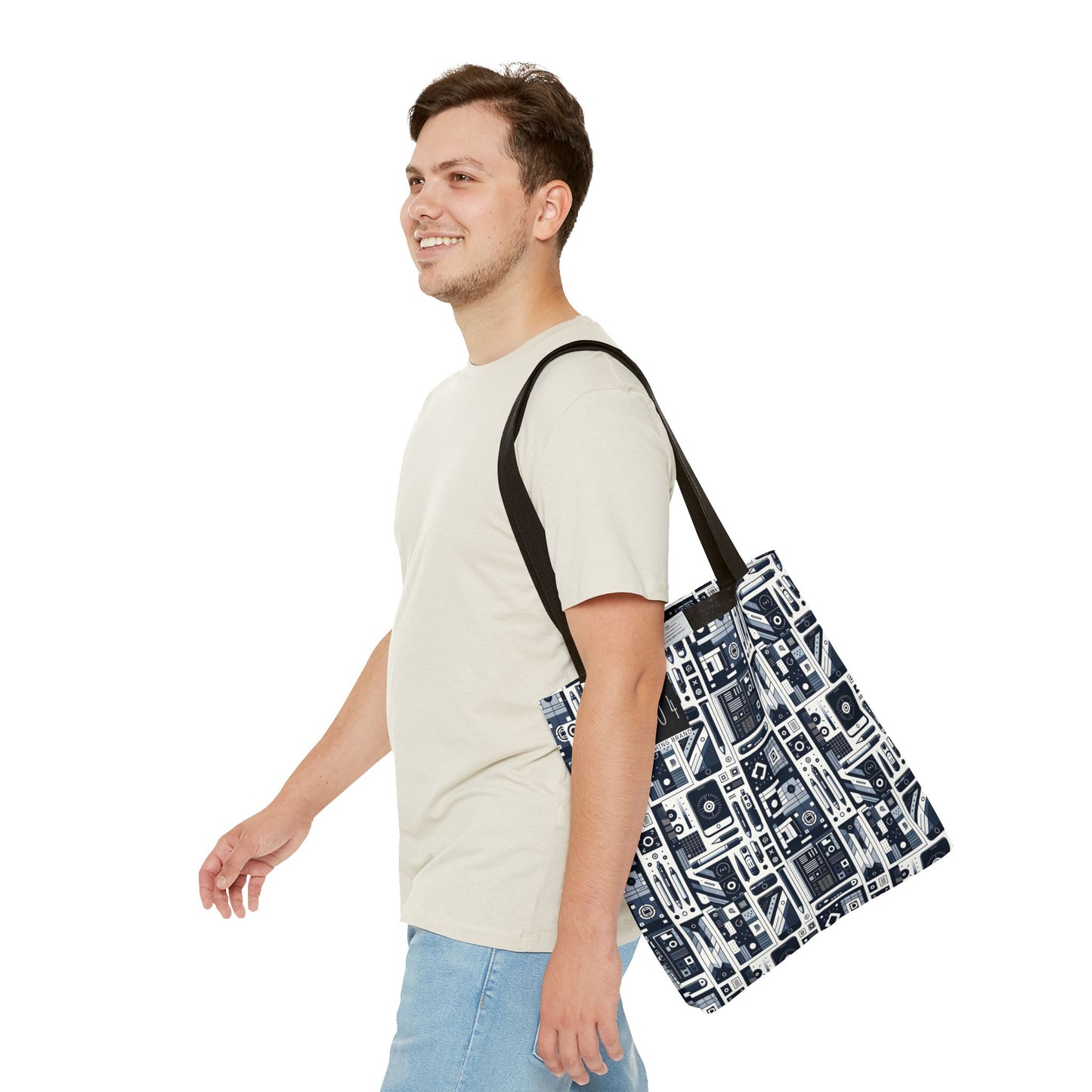 Minimalist Athleisure Minimalist Tech Tote Bag - 8404 Design-60