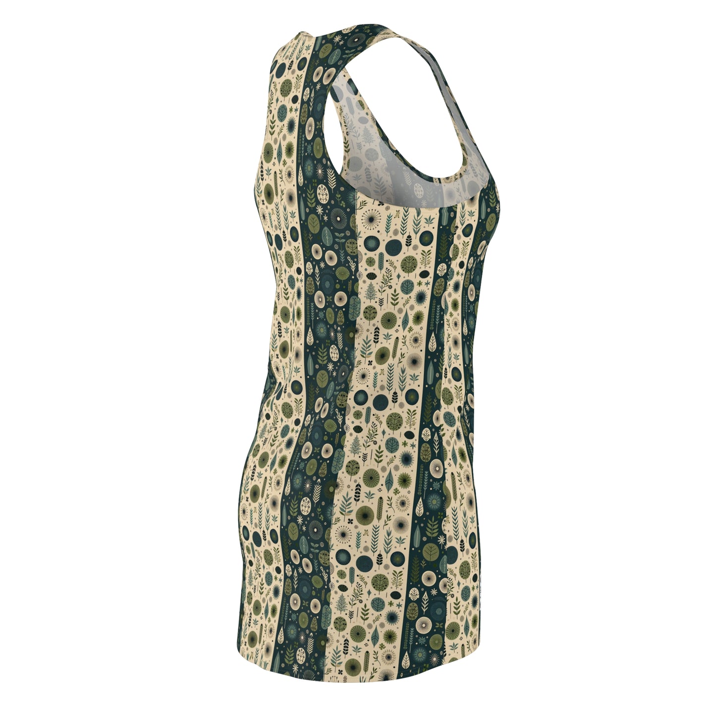 Sustainable Street Utility Sustainable Tech Streetwear Women's Cut & Sew Racerback Dress - 8404 Design-62