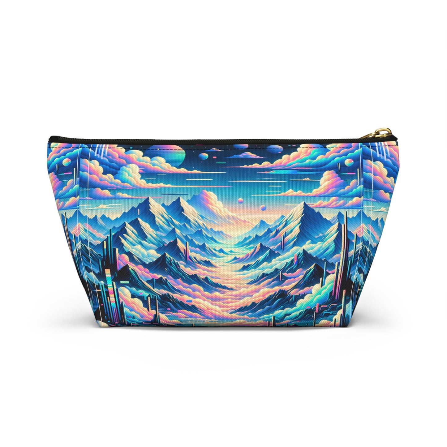 Digital Dreamscapes Digitally-Inspired Streetwear With a Dreamy, Surreal Twist Accessory Pouch W T-Bottom - 8404 Design-69