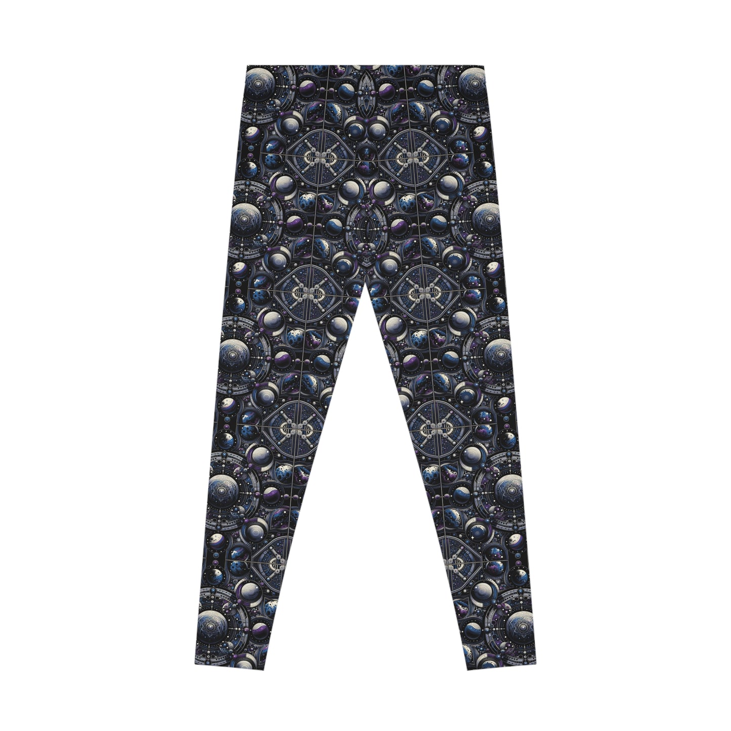 Tech Astronaut Tech-Forward Streetwear Meets Space Exploration Stretch Leggings - 8404 Design-46