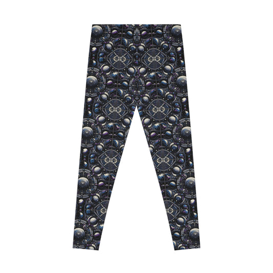 Tech Astronaut Tech-Forward Streetwear Meets Space Exploration Stretch Leggings - 8404 Design-46