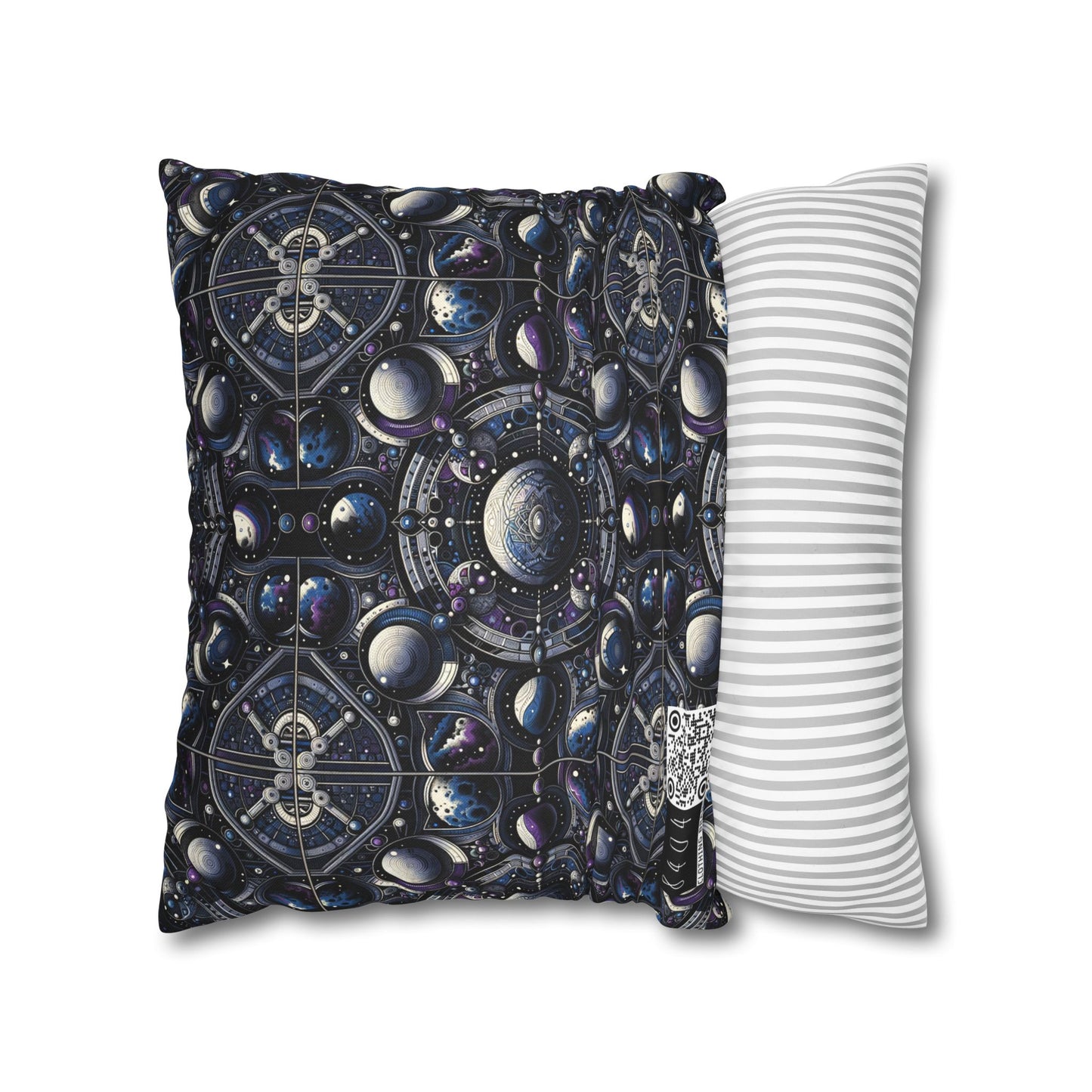 Tech Astronaut Tech-Forward Streetwear Meets Space Exploration Spun Polyester Square Pillowcase - 8404 Design-46
