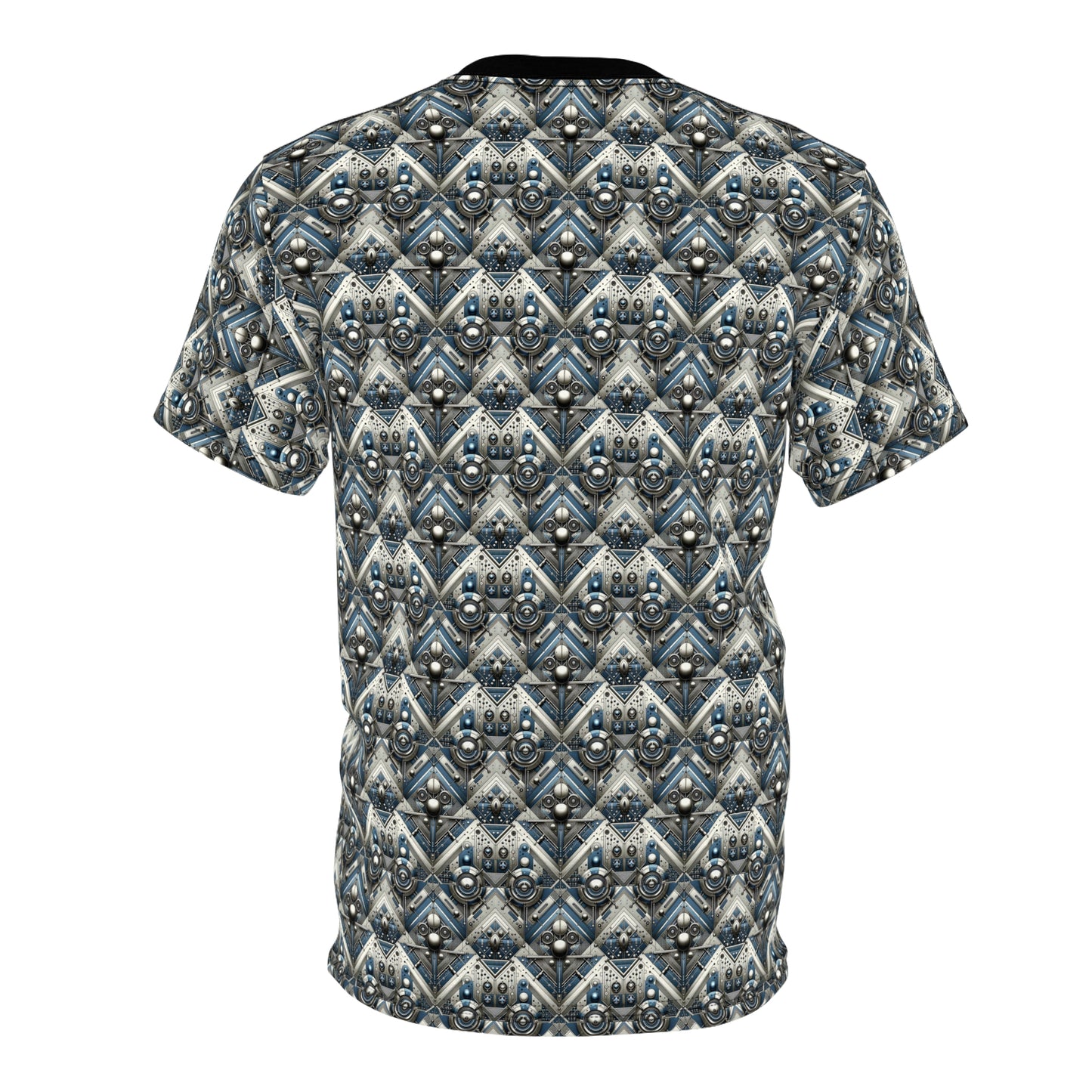 Tech Utility Fusion Tech-Forward Utility With a Futuristic Edge Unisex Cut & Sew Tee - 8404 Design-63