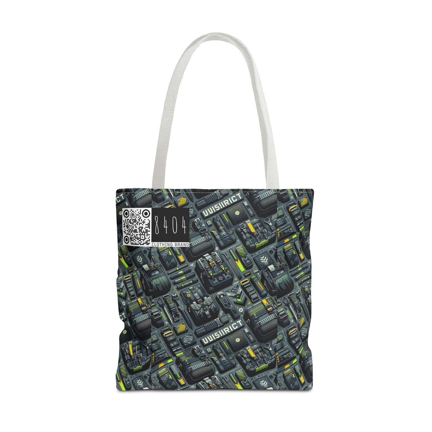 Tech Utility Streetwear Futuristic Tech-Forward Tote Bag - 8404 Design-47