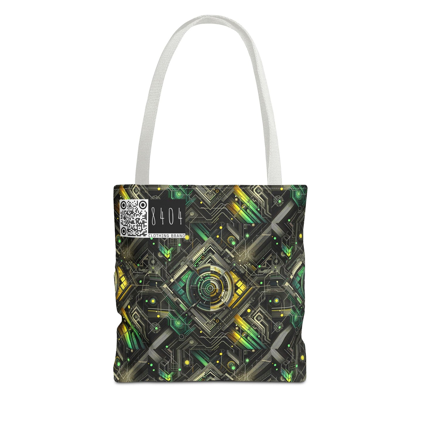 Tech Noir Graphics Tech-Inspired Streetwear Tote Bag - 8404 Design-57