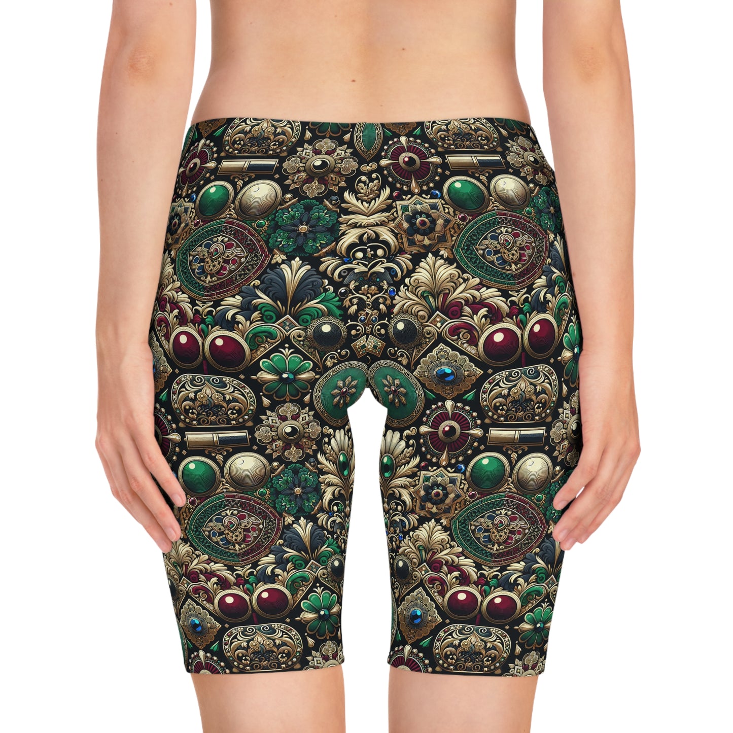 Neo-Dandyism Modern Dandy Streetwear Women's Bike Shorts - 8404 Design-54