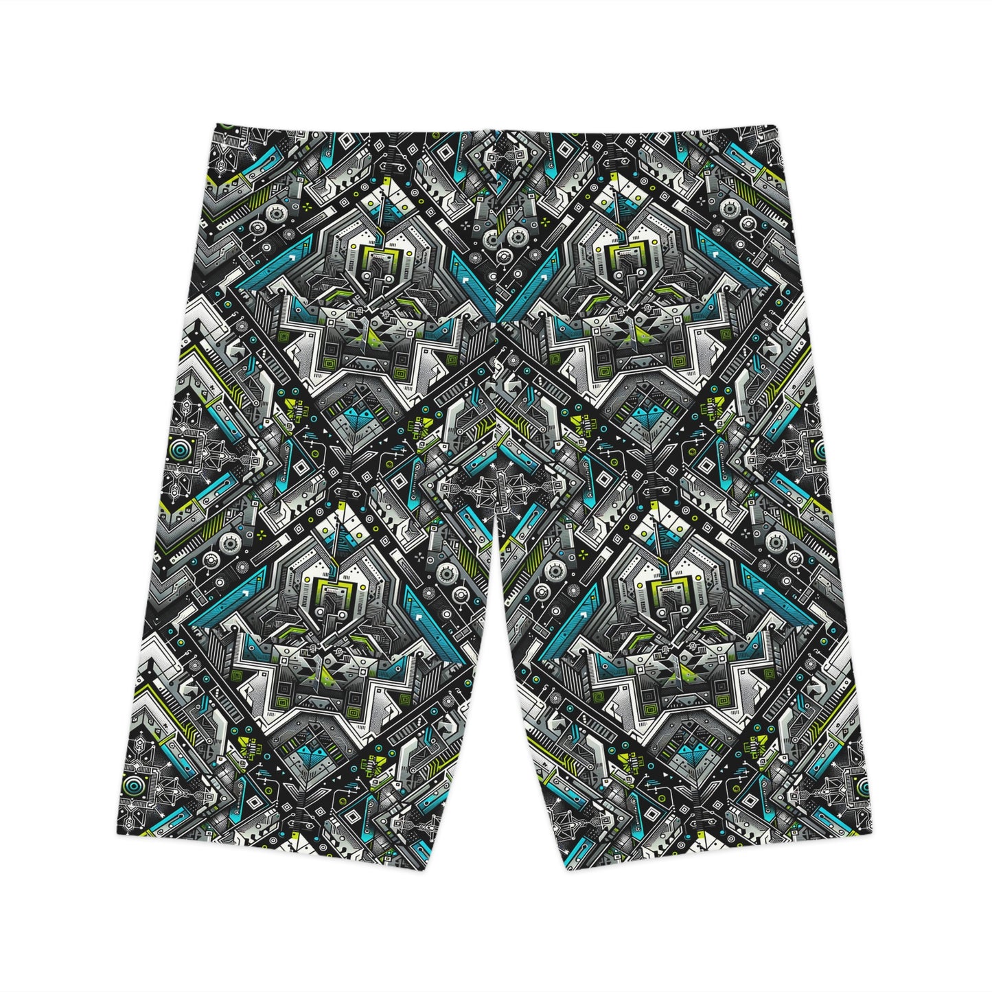 Women's Bike Shorts Future Tech - 8404 Design-01