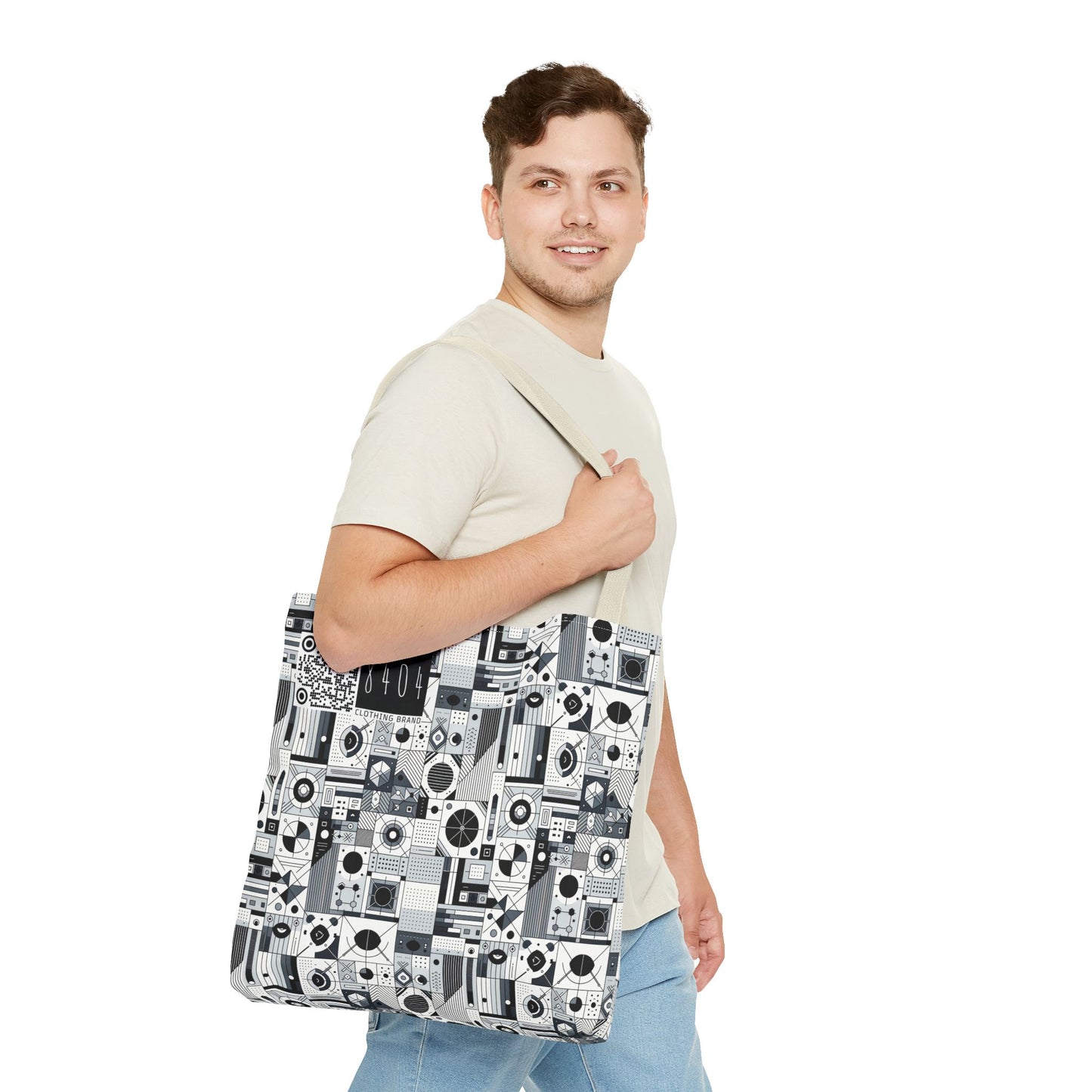 Digital Minimalism Minimalist Tech Tote Bag - 8404 Design-65