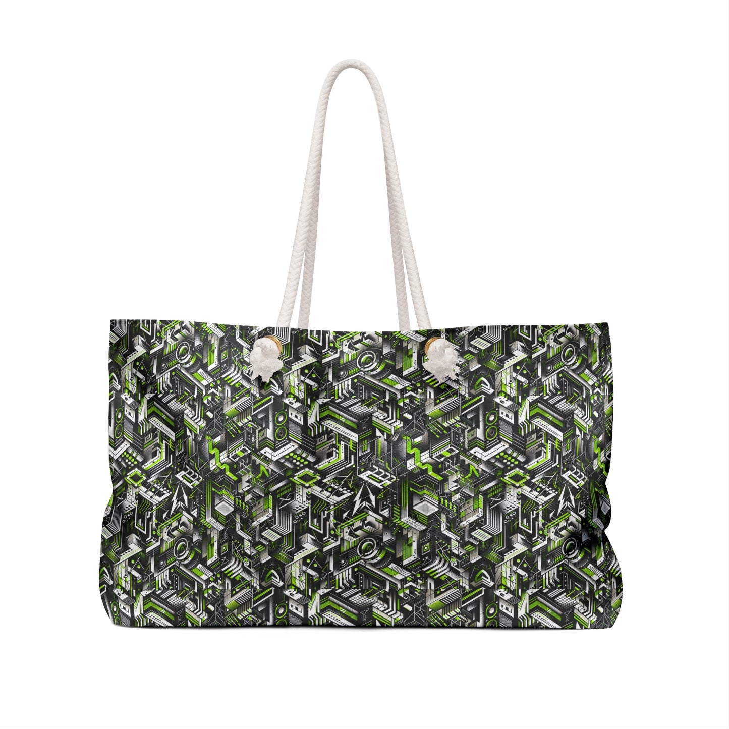 Graffiti Tech Fusion Bold Streetwear Fusion Weekender Bag - 8404 Design-53