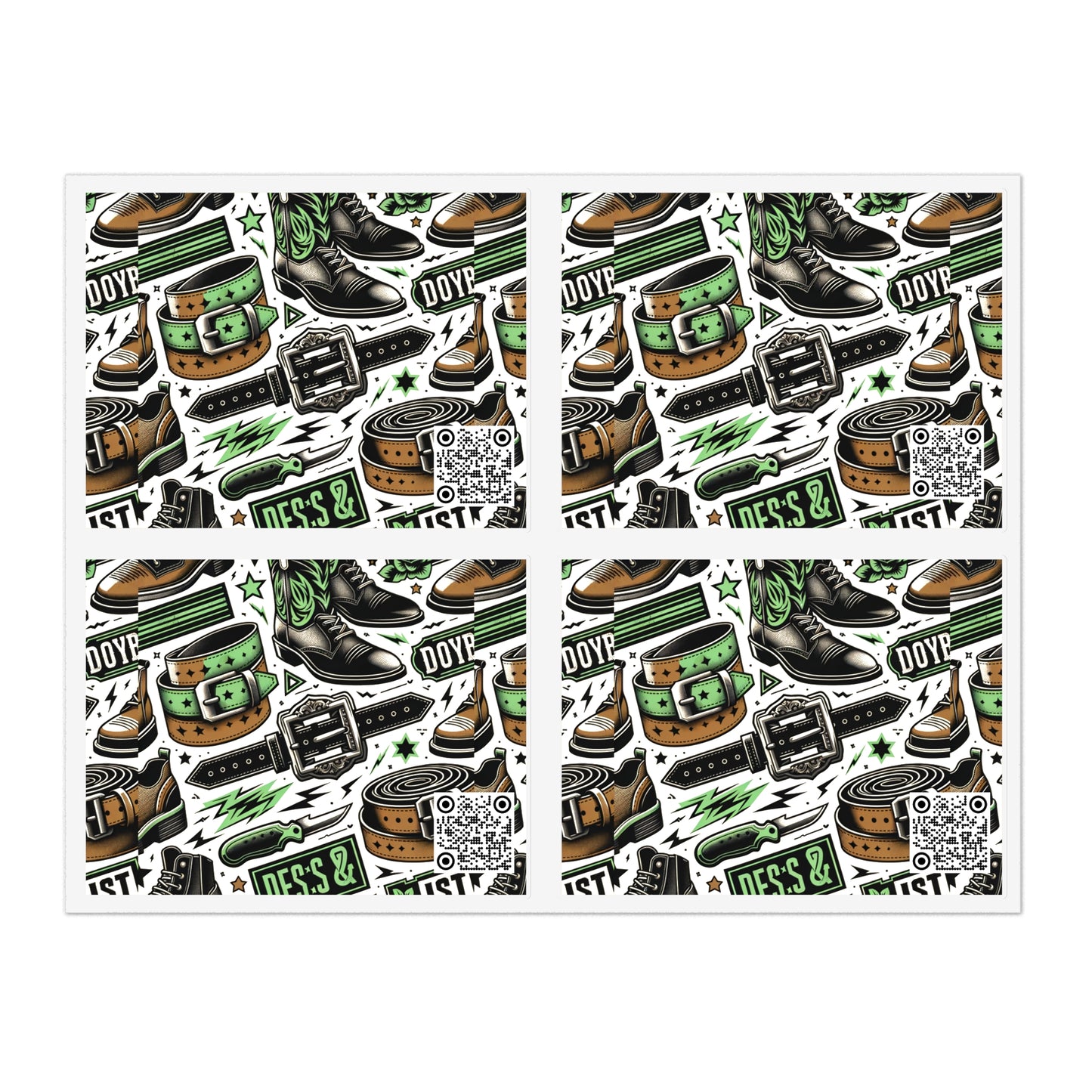 Digital Cowboy Tech-Western Fusion Sticker Sheets - 8404 Design-58