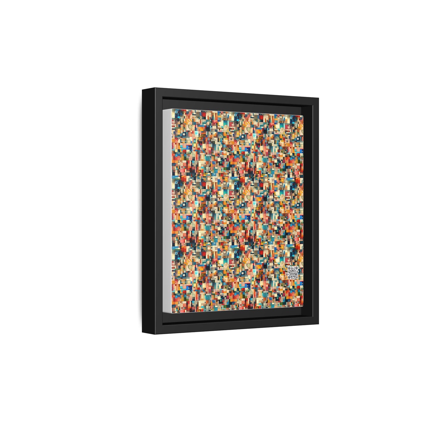 Digital Artistic Expression Artistic Streetwear Matte Canvas, Framed (multi-Color) - 8404 Design-46 B