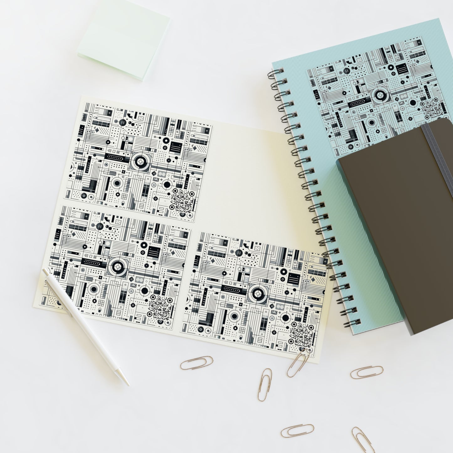 Digital Minimalism Minimalist Tech Sticker Sheets - 8404 Design-53