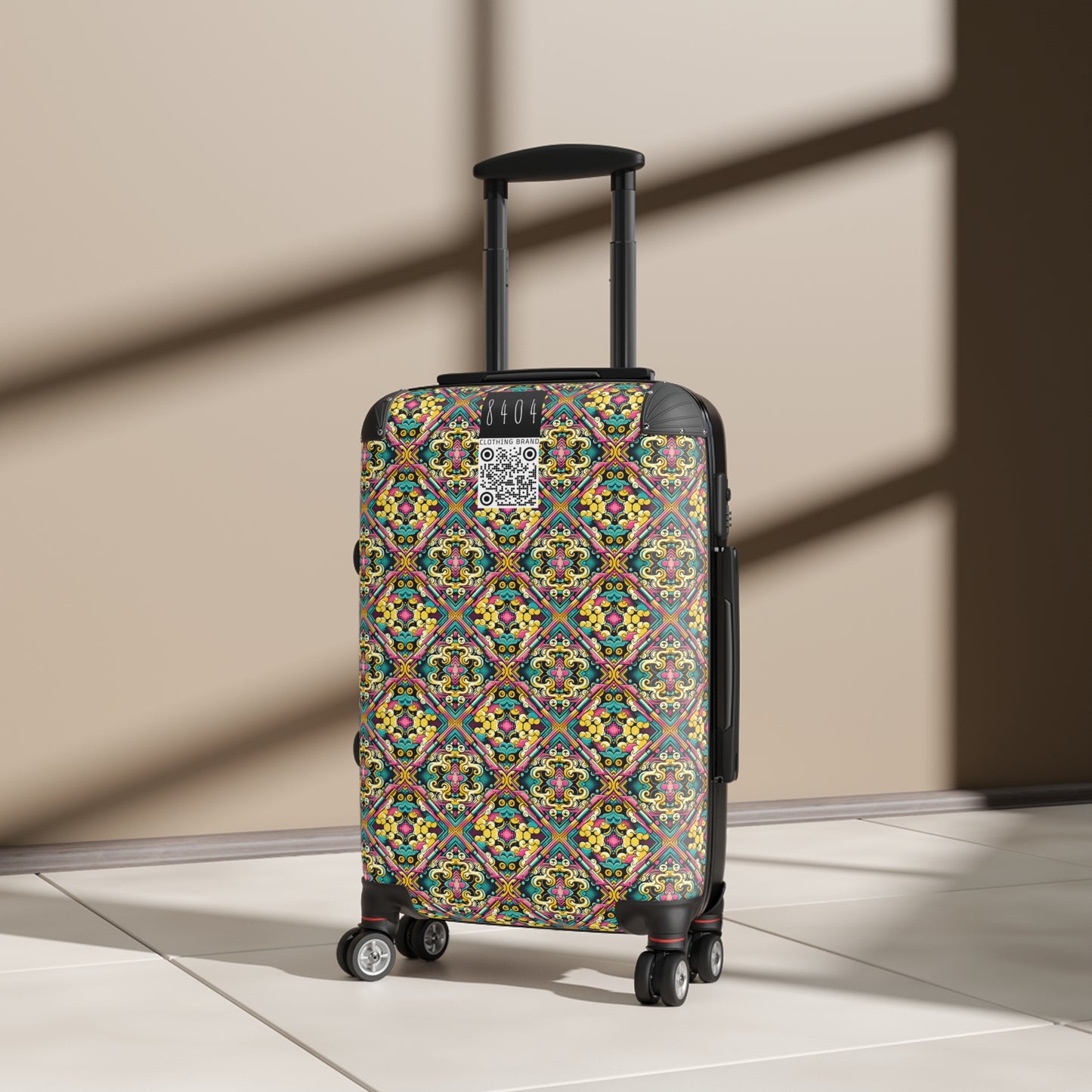 Neon Pop Art Revival Pop Culture Retro Suitcase - 8404 Design-59