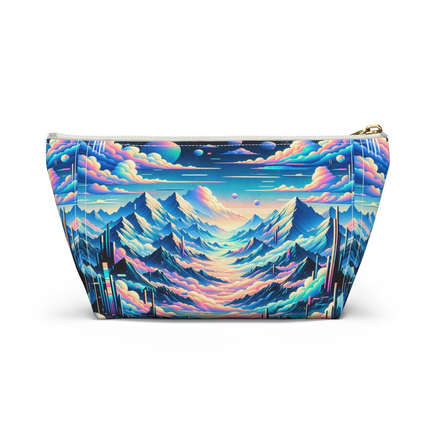 Digital Dreamscapes Digitally-Inspired Streetwear With a Dreamy, Surreal Twist Accessory Pouch W T-Bottom - 8404 Design-69