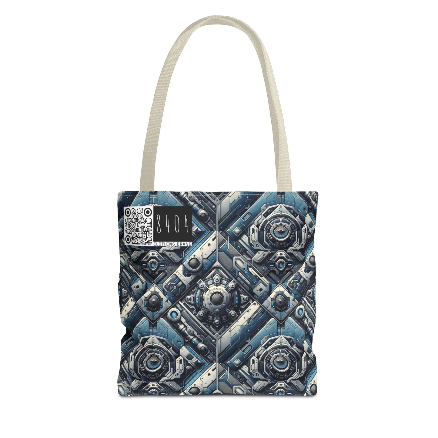 Tech Utility Fusion Tech-Forward Utility With a Futuristic Edge Tote Bag - 8404 Design-43