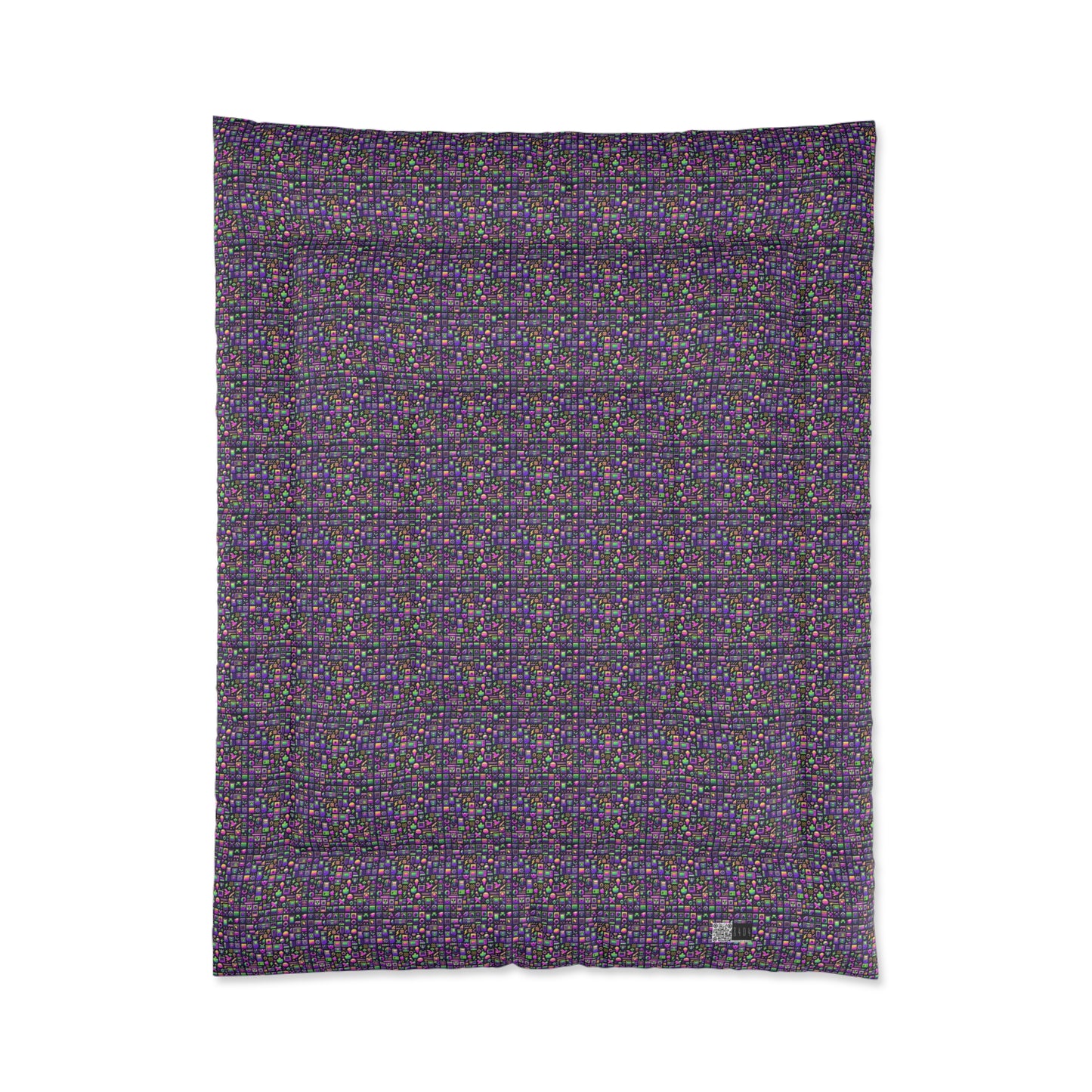 Digital Nostalgia Remix Modern Vintage Fusion Comforter - 8404 Design-49