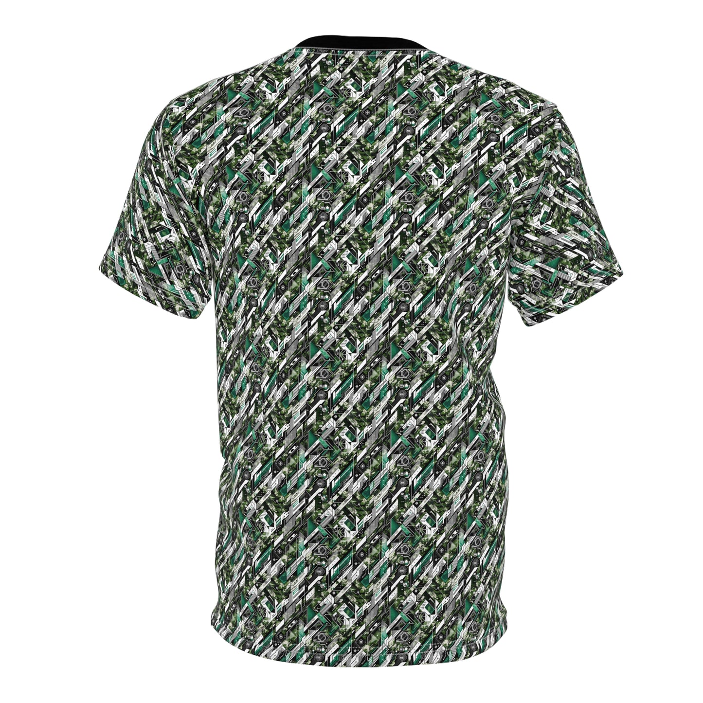 Tech Camo Fusion Tech-Forward Streetwear With a Futuristic Edge Unisex Cut & Sew Tee - 8404 Design-63