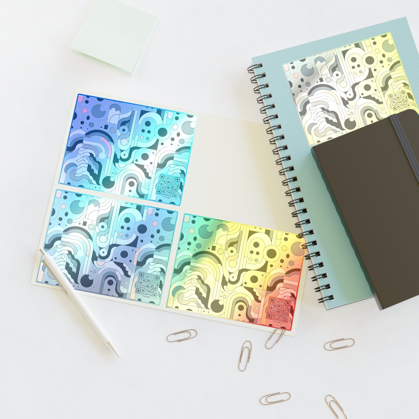 Modern Minimalism Minimalist Tech Sticker Sheets - 8404 Design-60