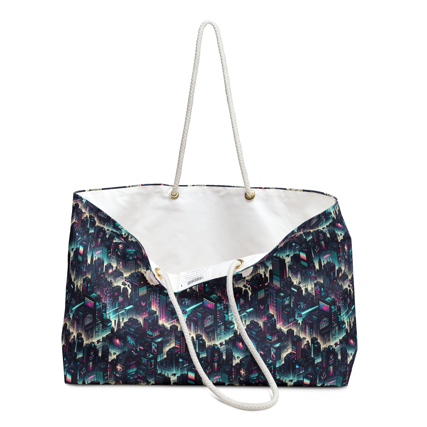 Digital Rebellion Tech-Inspired Streetwear Weekender Bag - 8404 Design-51
