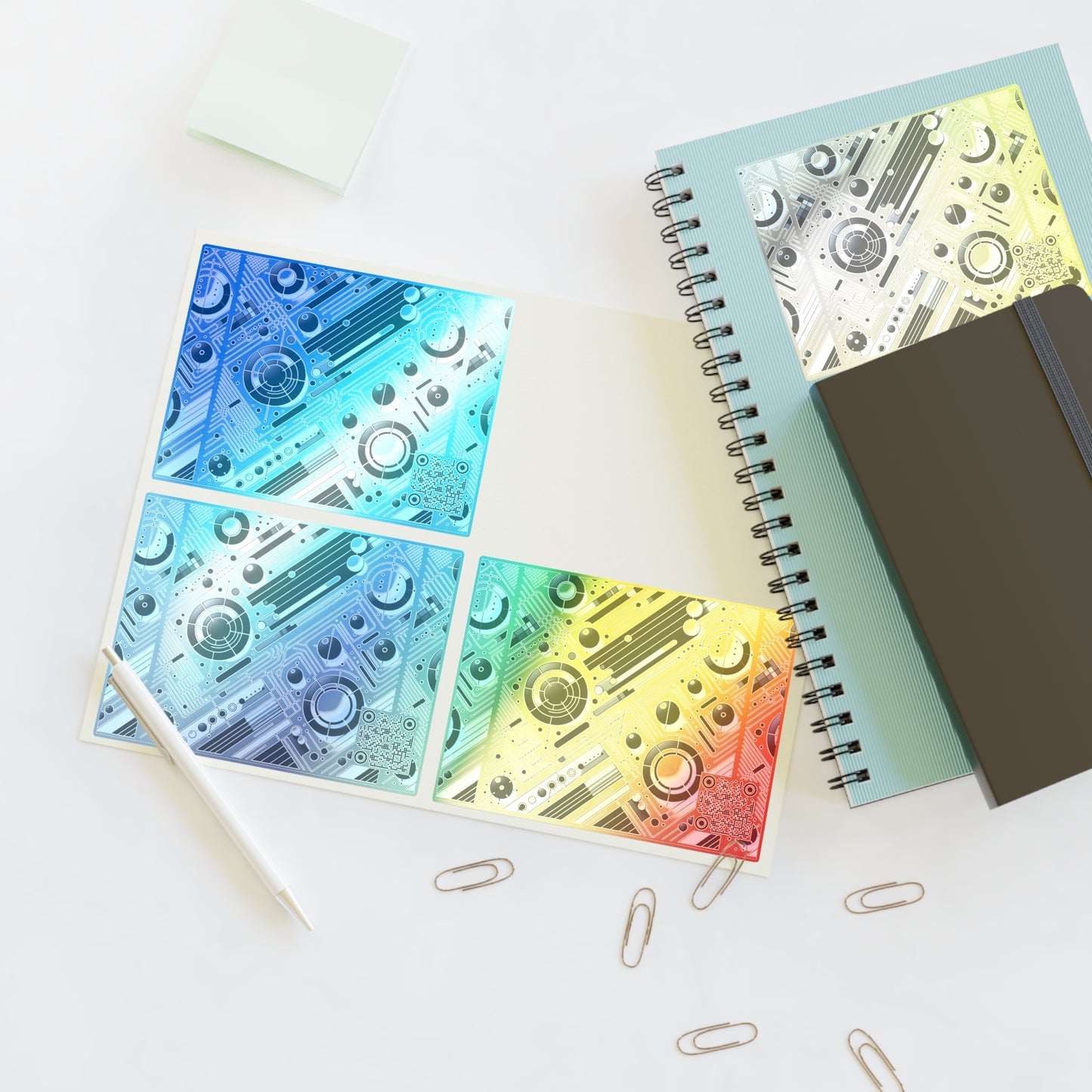 Tech Minimalism Minimalist Tech Sticker Sheets - 8404 Design-70
