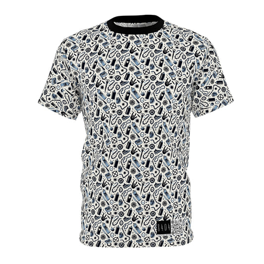 Cultural Rebellion Graphics Edgy and Rebellious With a Hint of Nostalgia Unisex Cut & Sew Tee - 8404 Design-57