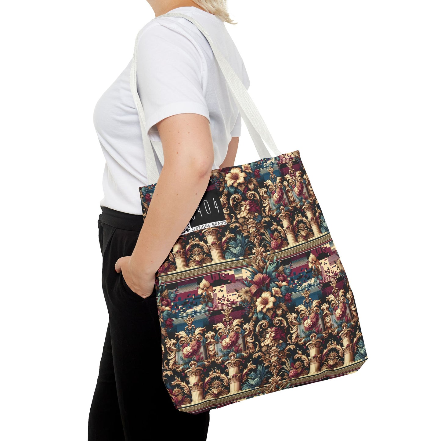 Digital Renaissance Modern Baroque Fusion Tote Bag - 8404 Design-58